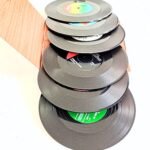 Posavasos Miniatura De Disco De Vinilo Lp De 6 Piezas