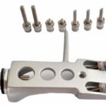 Tornillos Headshell Acople A Cartucho Par + Arandela Silicona